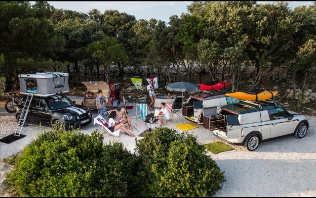 MINI Clubvan Camper 2013. Desktop wallpaper
