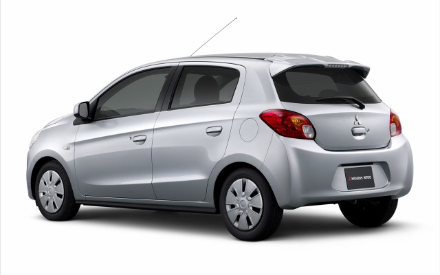 Mitsubishi Mirage 2012. Desktop wallpaper