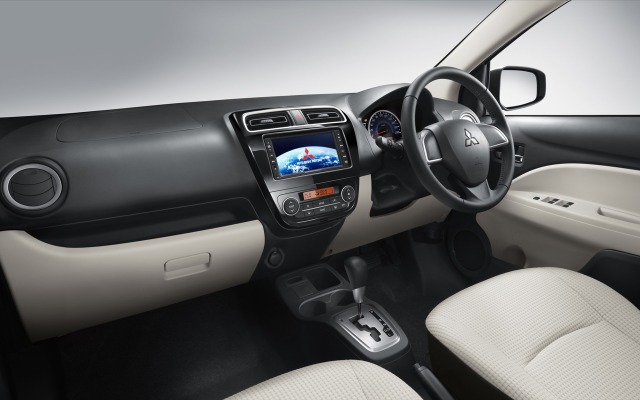 Mitsubishi Mirage 2012. Desktop wallpaper