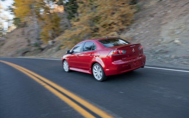 Mitsubishi Lancer GT Touring 2012. Desktop wallpaper
