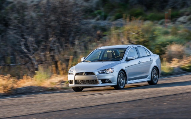 Mitsubishi Lancer 2015. Desktop wallpaper