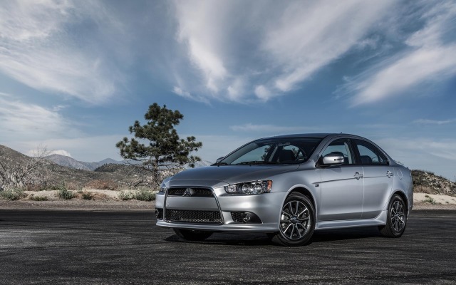 Mitsubishi Lancer 2015. Desktop wallpaper