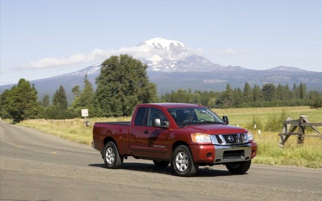 Nissan Titan 2010. Desktop wallpaper