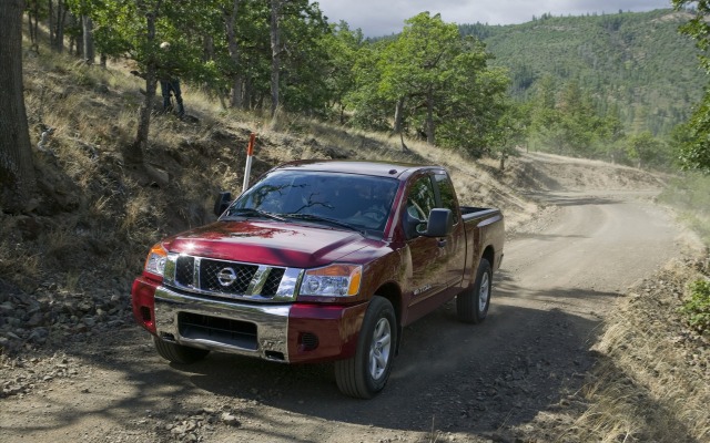Nissan Titan 2010. Desktop wallpaper