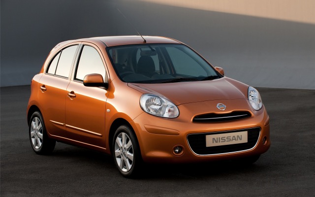 Nissan Micra 2011. Desktop wallpaper