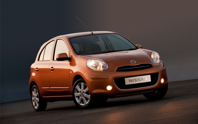 Nissan Micra 2011. Desktop wallpaper