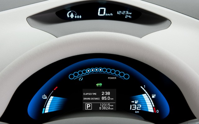 Nissan LEAF 2011. Desktop wallpaper
