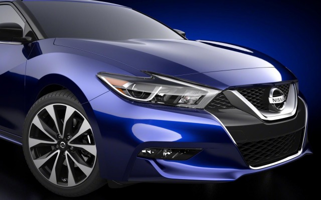 Nissan Maxima SR 2016. Desktop wallpaper