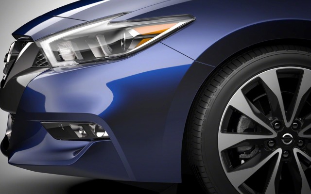 Nissan Maxima SR 2016. Desktop wallpaper