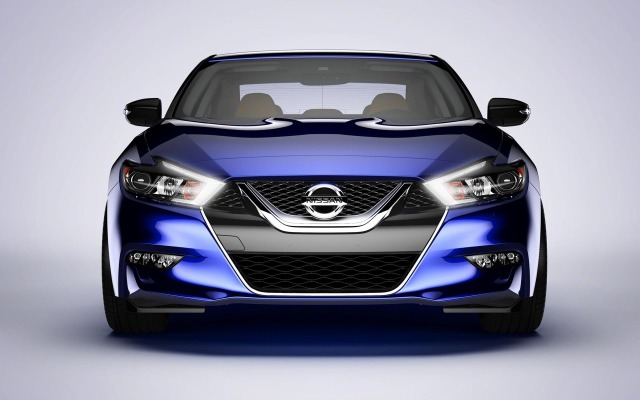 Nissan Maxima SR 2016. Desktop wallpaper