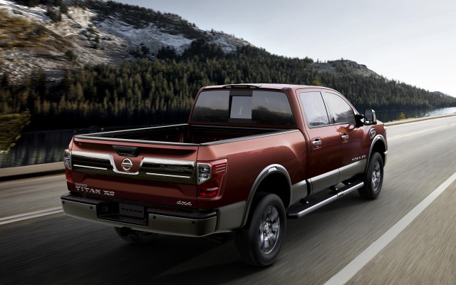 Nissan Titan XD 2016. Desktop wallpaper