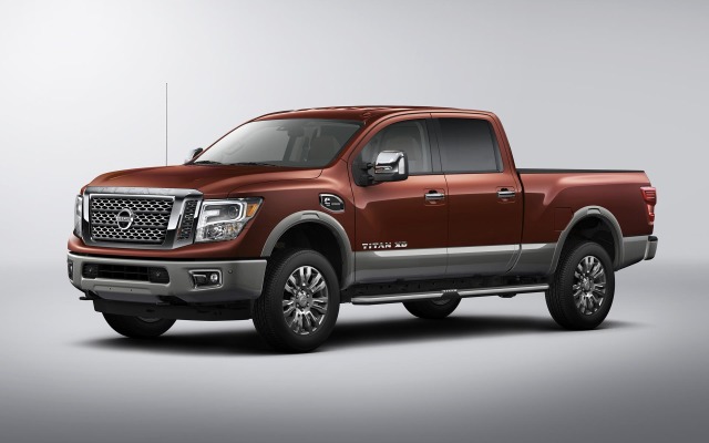 Nissan Titan XD 2016. Desktop wallpaper