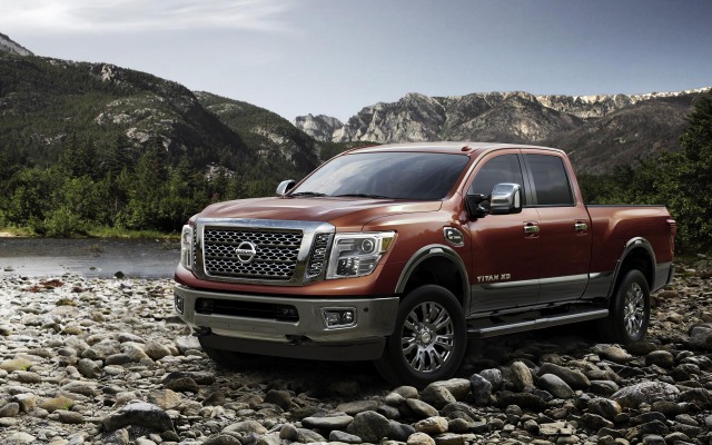 Nissan Titan XD 2016. Desktop wallpaper