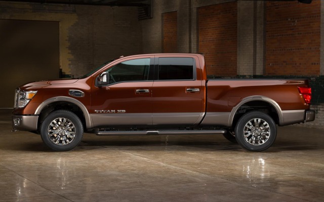 Nissan Titan XD 2016. Desktop wallpaper