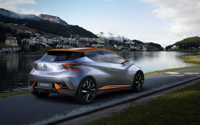 Nissan Sway Concept 2015. Desktop wallpaper