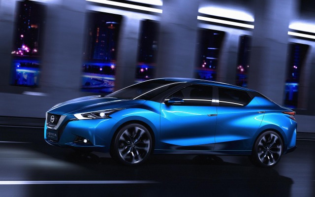 Nissan Lannia Concept 2014. Desktop wallpaper