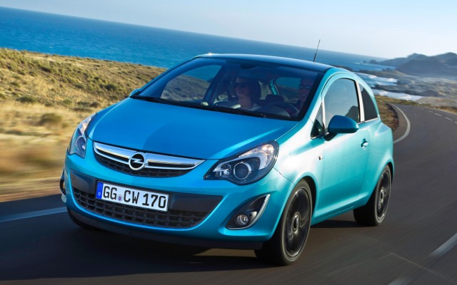 Opel Corsa 2012. Desktop wallpaper