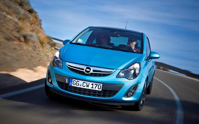Opel Corsa 2012. Desktop wallpaper
