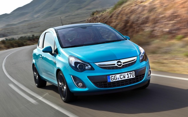 Opel Corsa 2012. Desktop wallpaper