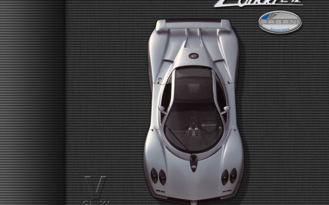 Pagani Zonda C12 2000. Desktop wallpaper