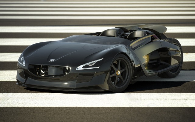Peugeot EX1 Concept 2010. Desktop wallpaper