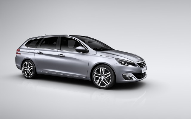 Peugeot 308 SW 2014. Desktop wallpaper