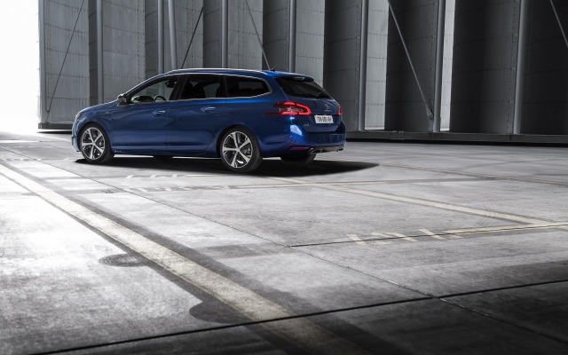 Peugeot 308 SW GT 2015. Desktop wallpaper