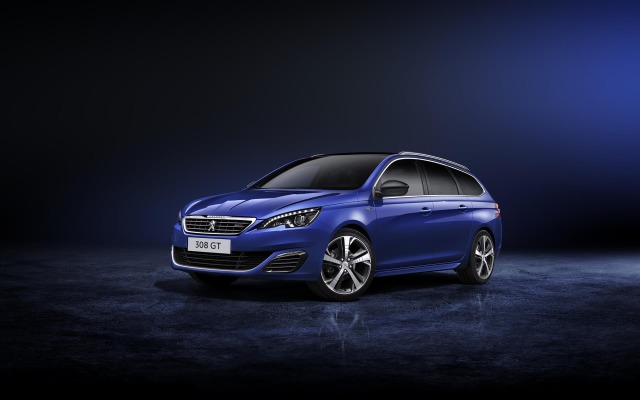Peugeot 308 SW GT 2015. Desktop wallpaper