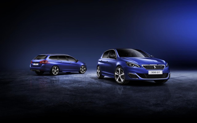 Peugeot 308 SW GT 2015. Desktop wallpaper