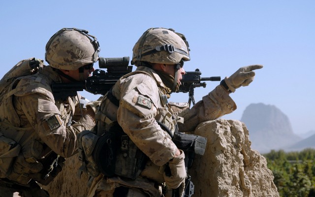 Military. Desktop wallpaper
