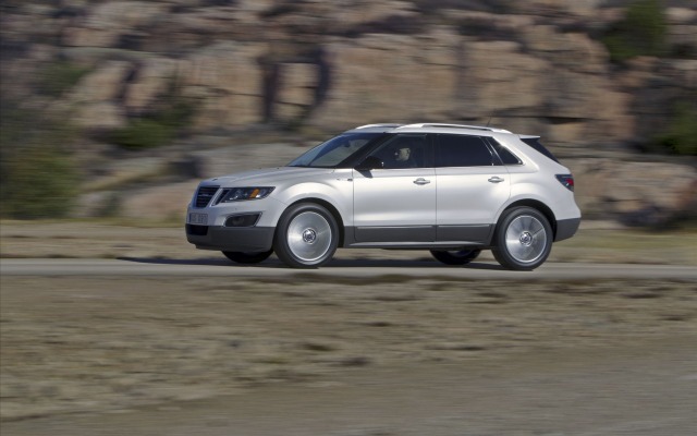 Saab 9-4X 2012. Desktop wallpaper