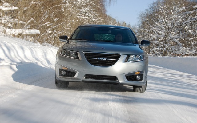 Saab 9-5 2011. Desktop wallpaper