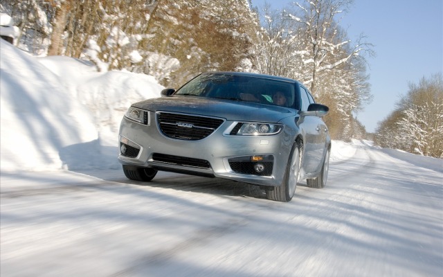 Saab 9-5 2011. Desktop wallpaper