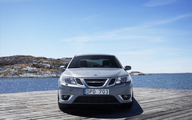 Saab 9-3 Sport Sedan 2009. Desktop wallpaper