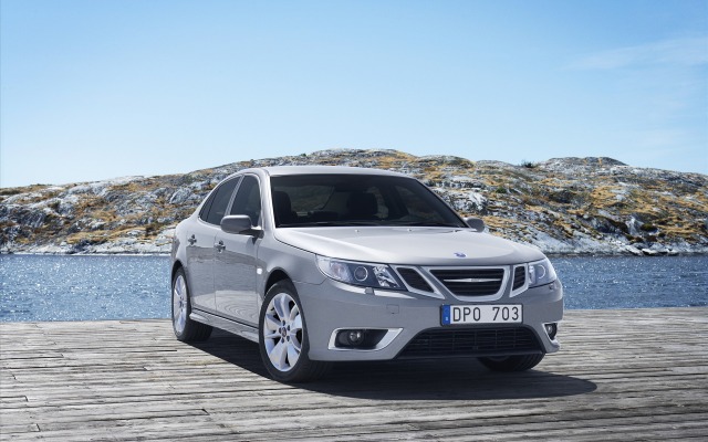 Saab 9-3 Sport Sedan 2009. Desktop wallpaper