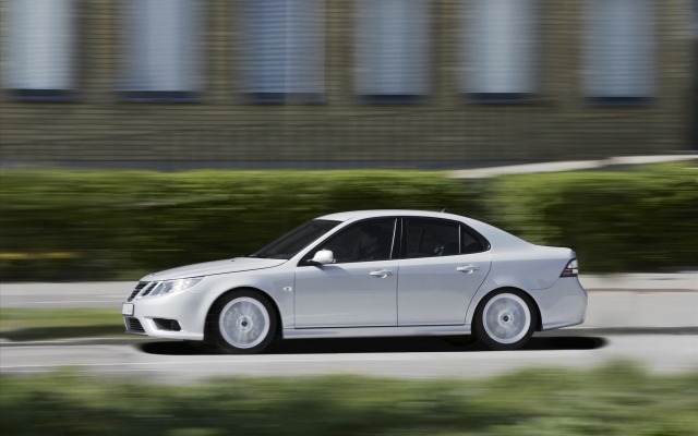 Saab 9-3 Sport Sedan 2009. Desktop wallpaper