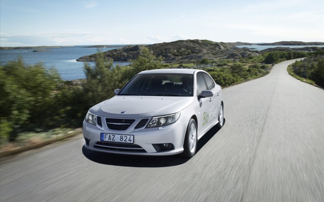 Saab 9-3 Sport Sedan 2009. Desktop wallpaper