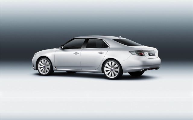 Saab 9-5 2010. Desktop wallpaper