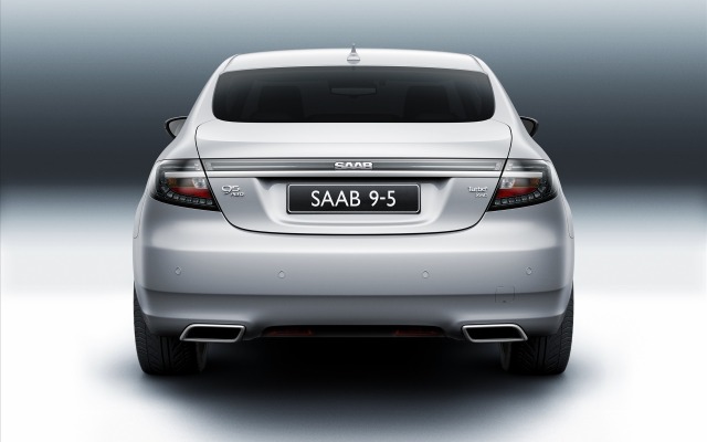 Saab 9-5 2010. Desktop wallpaper