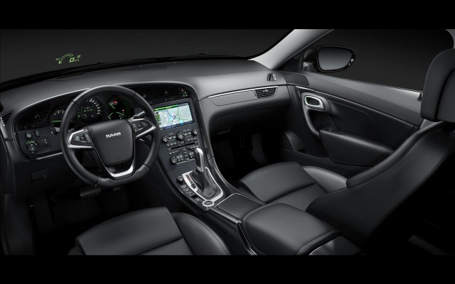 Saab 9-5 2010. Desktop wallpaper