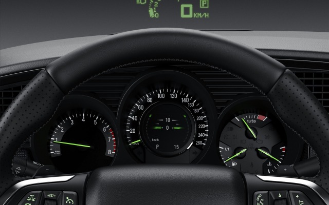 Saab 9-5 2010. Desktop wallpaper