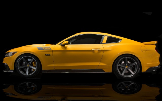 Saleen S302 Black Label 2015. Desktop wallpaper