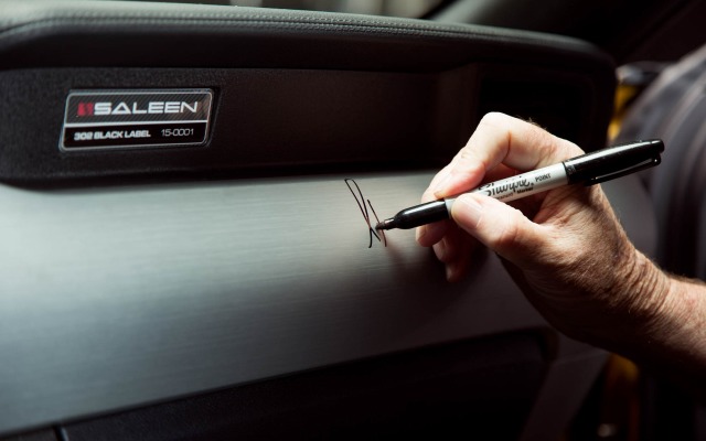 Saleen S302 Black Label 2015. Desktop wallpaper