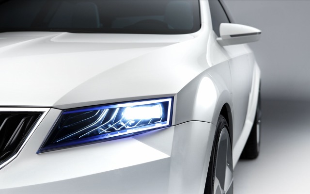 Skoda VisionD Concept 2011. Desktop wallpaper