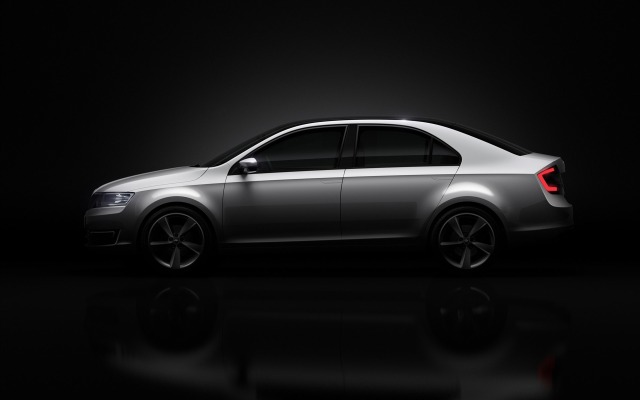 Skoda MissionL Concept. Desktop wallpaper
