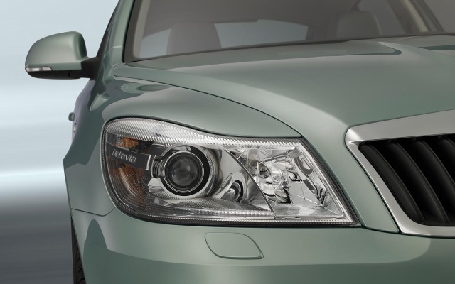 Skoda Octavia 2009. Desktop wallpaper
