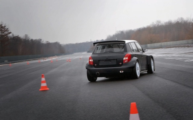 Skoda Fabia Super 2000. Desktop wallpaper