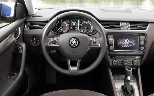 Skoda Octavia Scout 2015. Desktop wallpaper