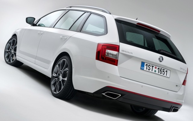 Skoda Octavia RS 2014. Desktop wallpaper