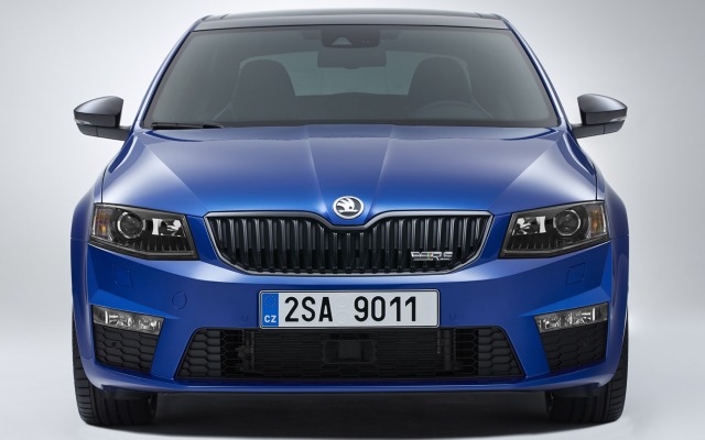 Skoda Octavia RS 2014. Desktop wallpaper